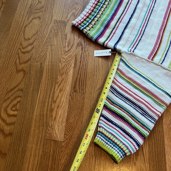 Anthropologie Striped Crew Neck Sweater XL NWT - Picture 5 of 11